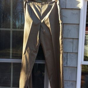 Sigrid Olsen silk cropped pants